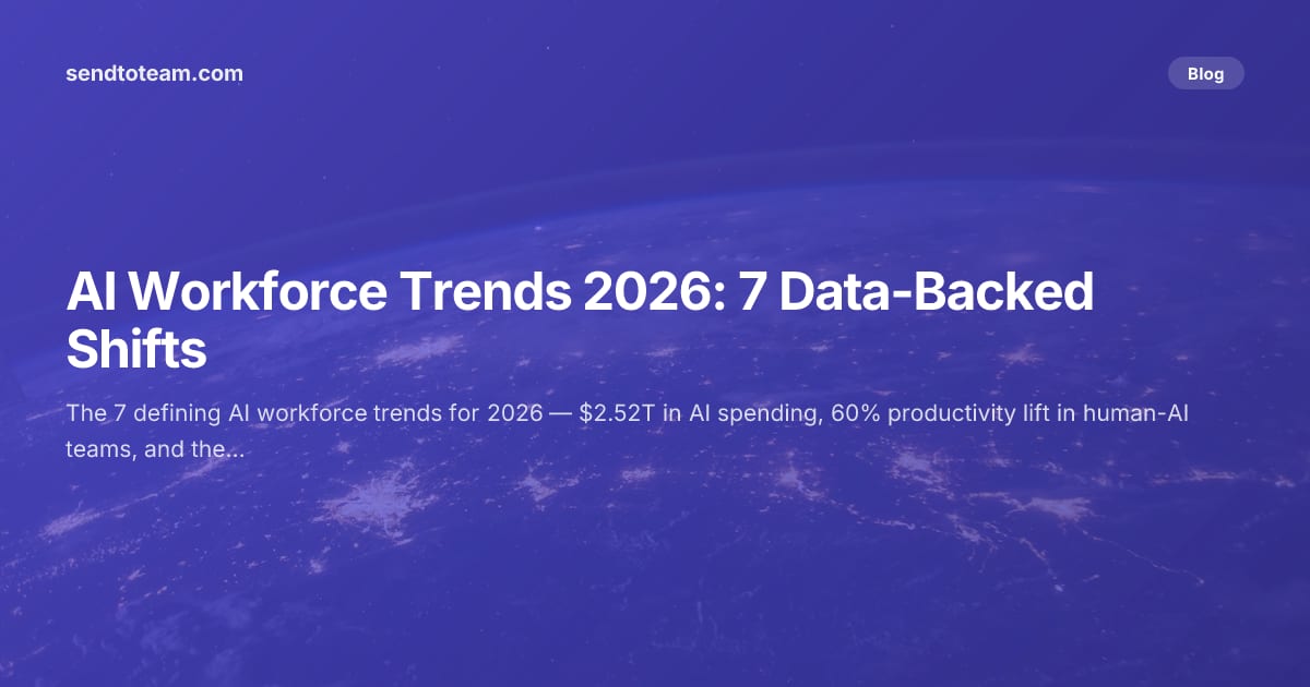 AI Workforce Trends 2026: 7 Data-Backed Shifts